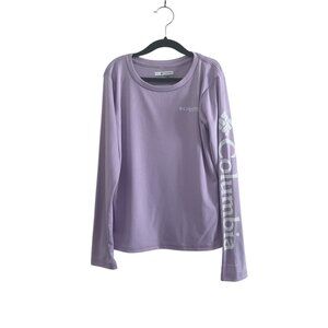 Columbia Girl's Purple Long Sleeve Top Size S